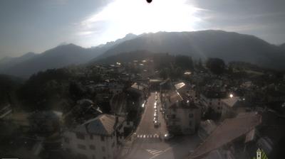 immagine della webcam nei dintorni di Monte Elmo: webcam Vigo di Cadore
