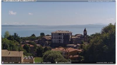 immagine della webcam nei dintorni di Ischia di Castro: webcam Gradoli