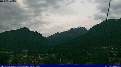 immagine della webcam nei dintorni di Bellano: webcam Mandello del Lario
