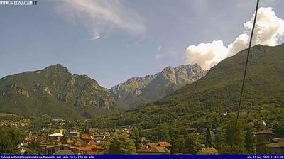 immagine della webcam nei dintorni di Barzio: webcam Mandello del Lario