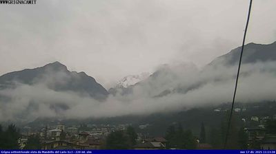 immagine della webcam nei dintorni di Barzio: webcam Mandello del Lario