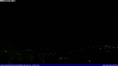 immagine della webcam nei dintorni di San Fedele Intelvi: webcam Mandello del Lario