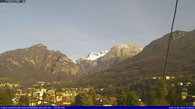 immagine della webcam nei dintorni di Piani d'Erna: webcam Mandello del Lario