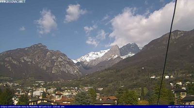 immagine della webcam nei dintorni di Piani d'Erna: webcam Mandello del Lario