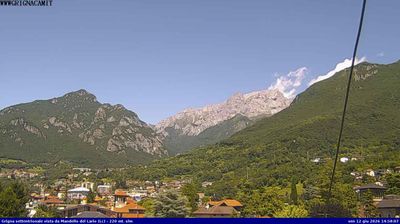 immagine della webcam nei dintorni di Moggio: webcam Mandello del Lario