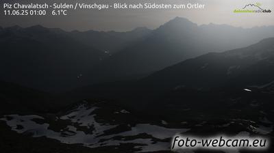 immagine della webcam nei dintorni di Passo Resia: webcam Tubre