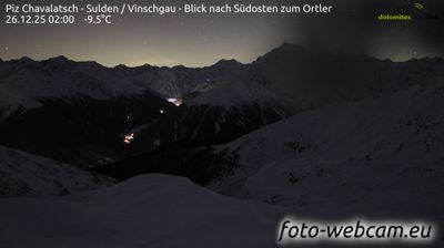 immagine della webcam nei dintorni di Senales Ski: webcam Tubre
