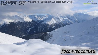 immagine della webcam nei dintorni di Passo del Foscagno: webcam Tubre