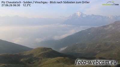 immagine della webcam nei dintorni di Malga San Valentino: webcam Tubre