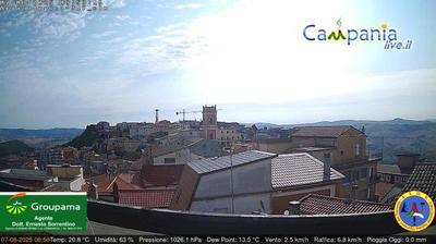 immagine della webcam nei dintorni di San Bartolomeo in Galdo: webcam Ariano Irpino