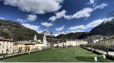 immagine della webcam nei dintorni di San Martino di Castrozza: webcam Agordo