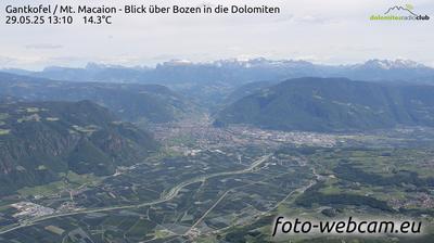 immagine della webcam nei dintorni di Bolzano Dolomiti: webcam Andriano
