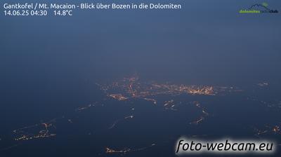 immagine della webcam nei dintorni di Smarano: webcam Andriano