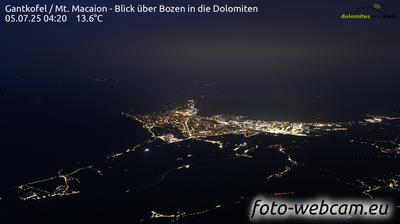 immagine della webcam nei dintorni di Caldaro sulla Strada del Vino: webcam Andriano