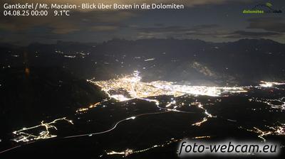 immagine della webcam nei dintorni di Merano 2000: webcam Andriano
