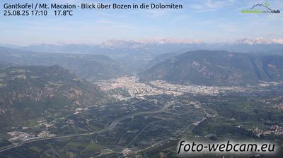 immagine della webcam nei dintorni di Ruffré Mendola: webcam Andriano