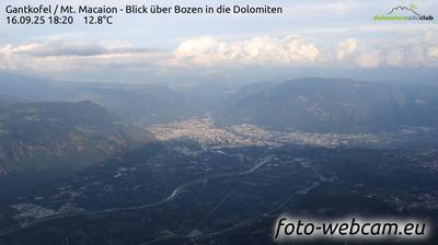 immagine della webcam nei dintorni di Merano 2000: webcam Andriano