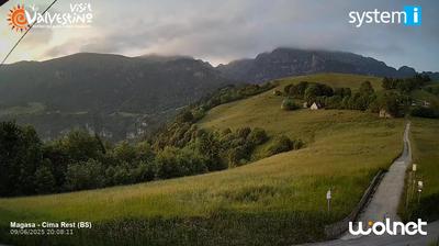 immagine della webcam nei dintorni di San Felice del Benaco: webcam Magasa
