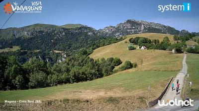 immagine della webcam nei dintorni di Molina di Ledro: webcam Magasa