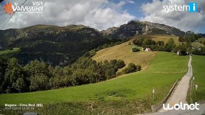 immagine della webcam nei dintorni di San Zeno di Montagna: webcam Magasa