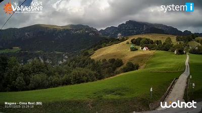 immagine della webcam nei dintorni di Tiarno di Sopra: webcam Magasa