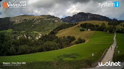 immagine della webcam nei dintorni di Sella Giudicarie: webcam Magasa
