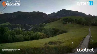immagine della webcam nei dintorni di Pieve di Ledro: webcam Magasa