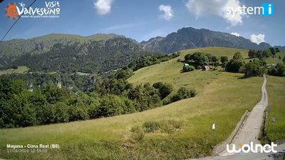 immagine della webcam nei dintorni di Brenzone sul Garda: webcam Magasa
