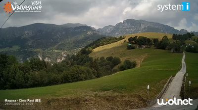 immagine della webcam nei dintorni di Pieve di Ledro: webcam Magasa