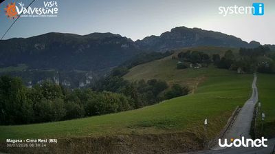 immagine della webcam nei dintorni di Pieve di Ledro: webcam Magasa