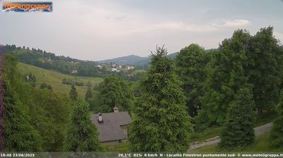 immagine della webcam nei dintorni di Pieve del Grappa: webcam Cismon del Grappa