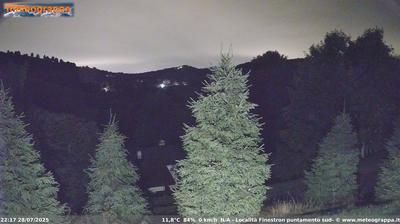 immagine della webcam nei dintorni di Seren del Grappa: webcam Cismon del Grappa