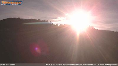 immagine della webcam nei dintorni di Castelfranco Veneto: webcam Cismon del Grappa