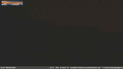immagine della webcam nei dintorni di Lusiana: webcam Cismon del Grappa