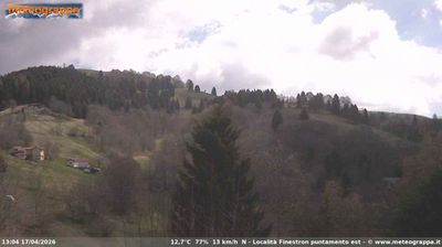 immagine della webcam nei dintorni di Monte Avena: webcam Cismon del Grappa