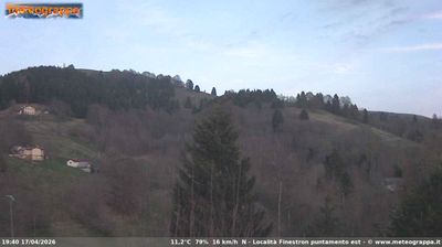 immagine della webcam nei dintorni di Lamon: webcam Cismon del Grappa