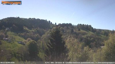 immagine della webcam nei dintorni di Pedavena: webcam Cismon del Grappa