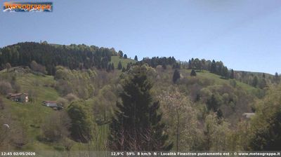 immagine della webcam nei dintorni di Pedavena: webcam Cismon del Grappa