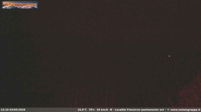 immagine della webcam nei dintorni di Bassano del Grappa: webcam Cismon del Grappa
