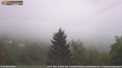 immagine della webcam nei dintorni di Castello Tesino: webcam Cismon del Grappa