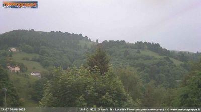 immagine della webcam nei dintorni di Lusiana: webcam Cismon del Grappa