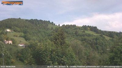 immagine della webcam nei dintorni di Valdobbiadene: webcam Cismon del Grappa