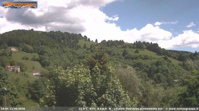 immagine della webcam nei dintorni di Seren del Grappa: webcam Cismon del Grappa