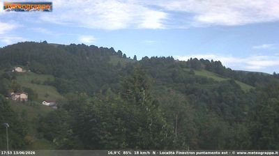 immagine della webcam nei dintorni di Valdobbiadene: webcam Cismon del Grappa