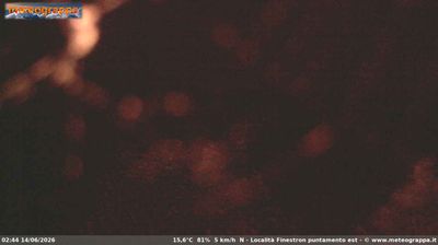 immagine della webcam nei dintorni di Valdobbiadene: webcam Cismon del Grappa