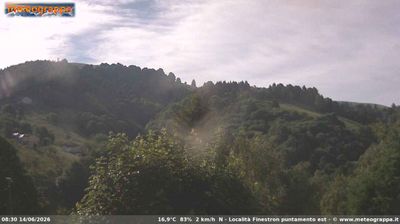 immagine della webcam nei dintorni di Pedavena: webcam Cismon del Grappa