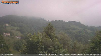 immagine della webcam nei dintorni di Pedavena: webcam Cismon del Grappa