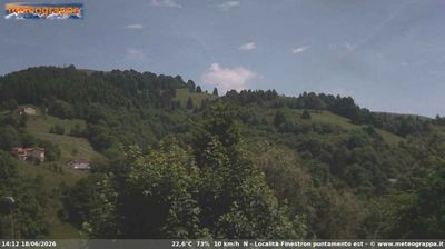 immagine della webcam nei dintorni di Monte Grappa: webcam Cismon del Grappa