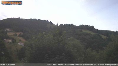 immagine della webcam nei dintorni di Monte Avena: webcam Cismon del Grappa