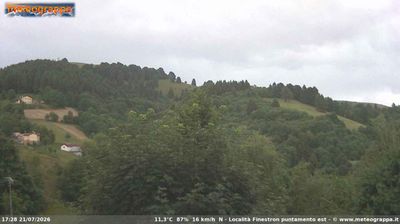 immagine della webcam nei dintorni di Castello Tesino: webcam Cismon del Grappa